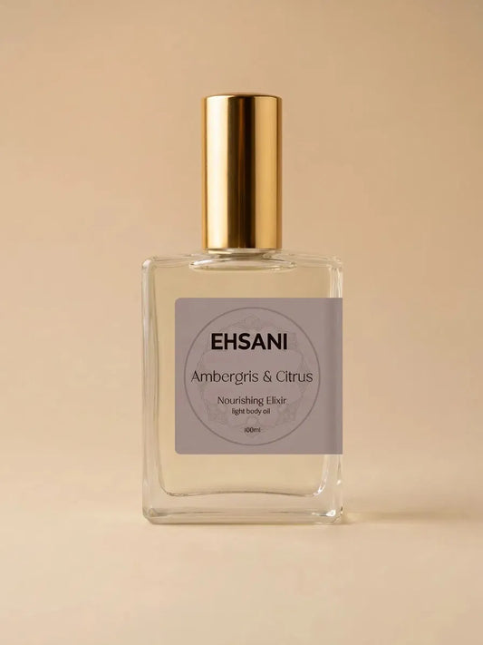 Ambergris + Citrus Body Oil