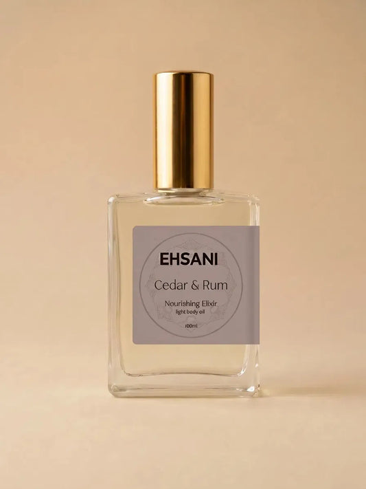Cedar + Rum Body Oil